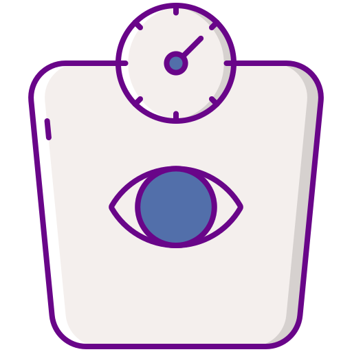 Weight scale Flaticons Lineal Color icon