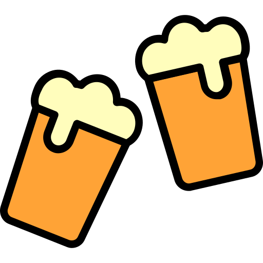 Cheers Generic Outline Color icon