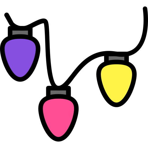 guirlande Generic Outline Color icoon