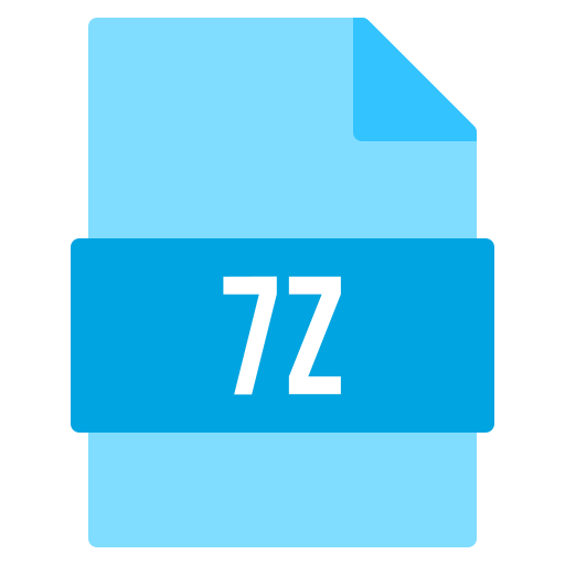 plik 7z Generic Flat ikona