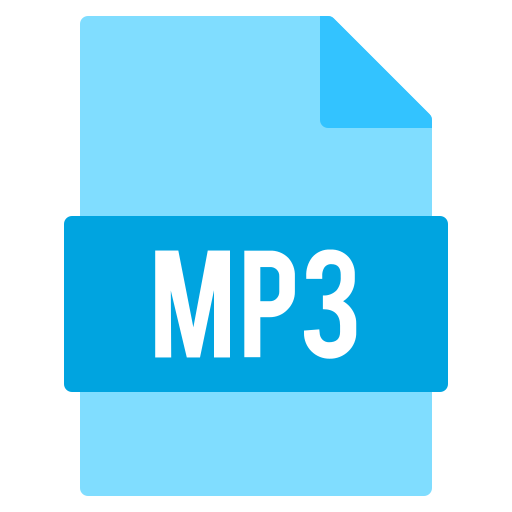 mp3 файл Generic Flat иконка