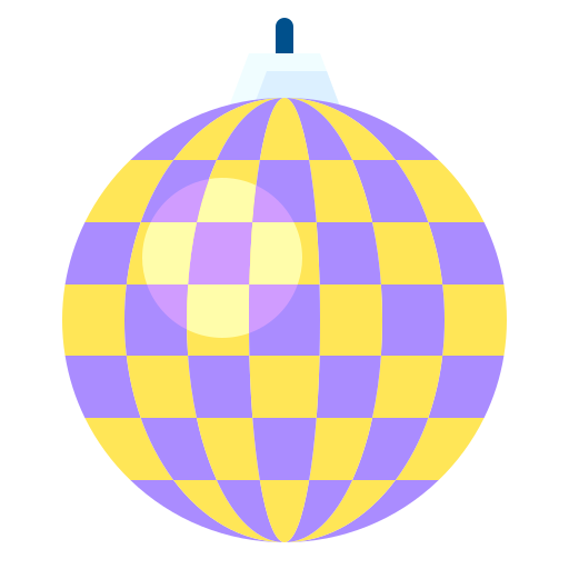 bola de disco Generic Flat icono