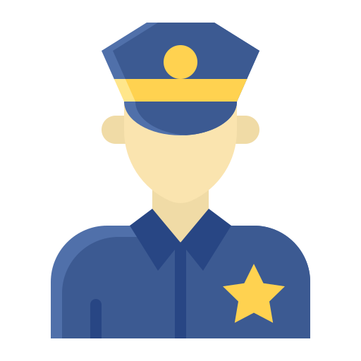 警官 Generic Flat icon