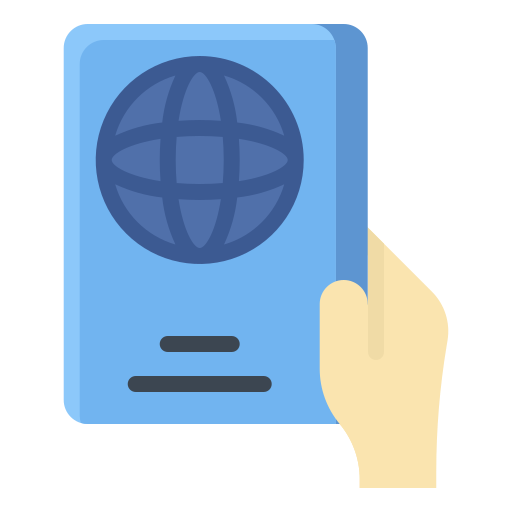 Passport Generic Flat icon