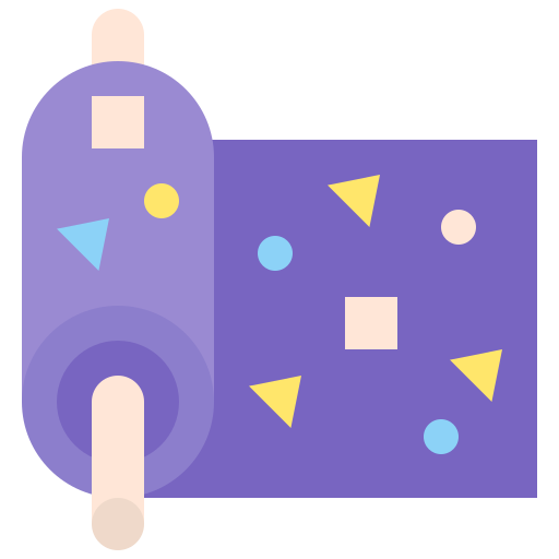 papel de regalo Generic Flat icono