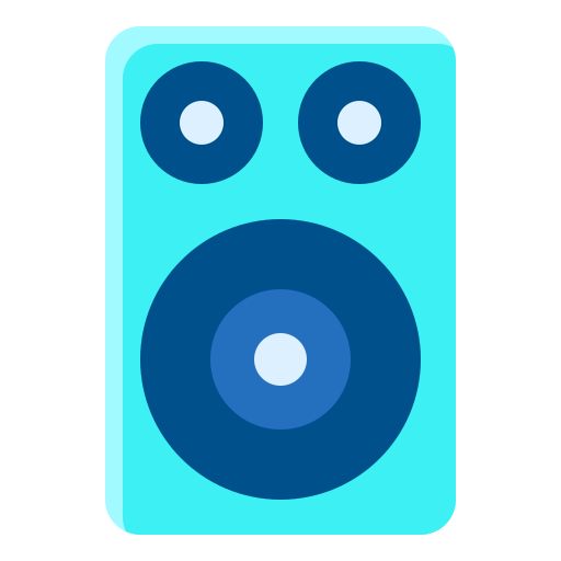 スピーカーボックス Generic Flat icon