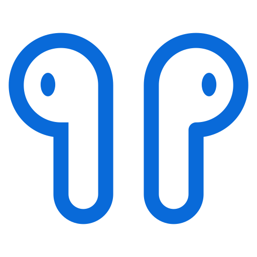 Earphone Generic Detailed Outline icon