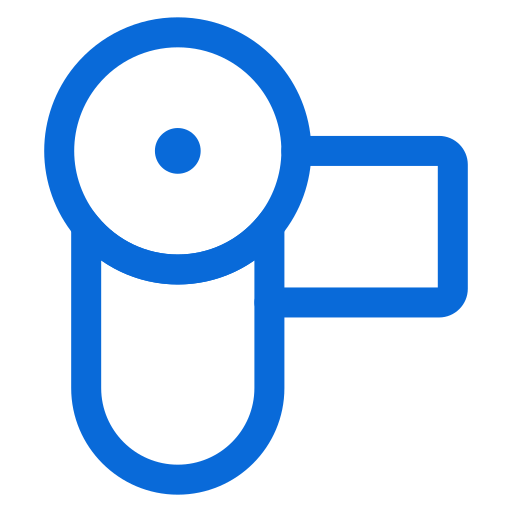Camcorder Generic Detailed Outline icon
