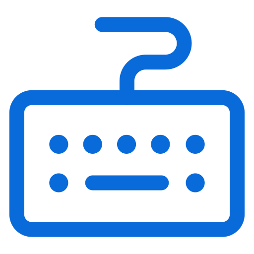 teclado Generic Detailed Outline icono