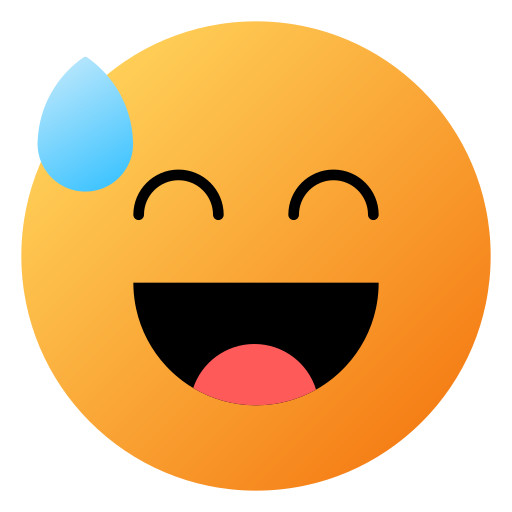 emoticon Generic Flat Gradient icon