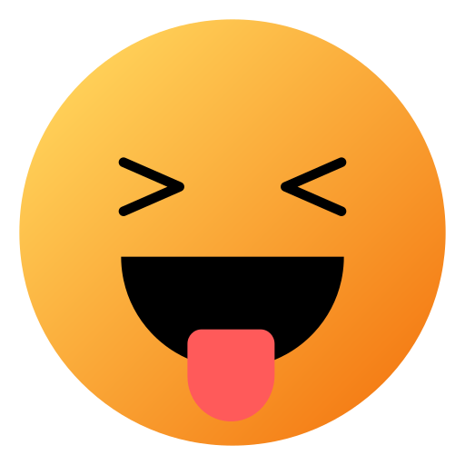 emoticon Generic Flat Gradient icoon