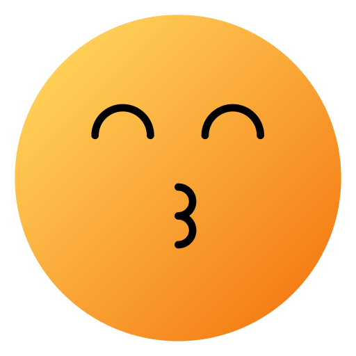Emoticon Generic Flat Gradient icon
