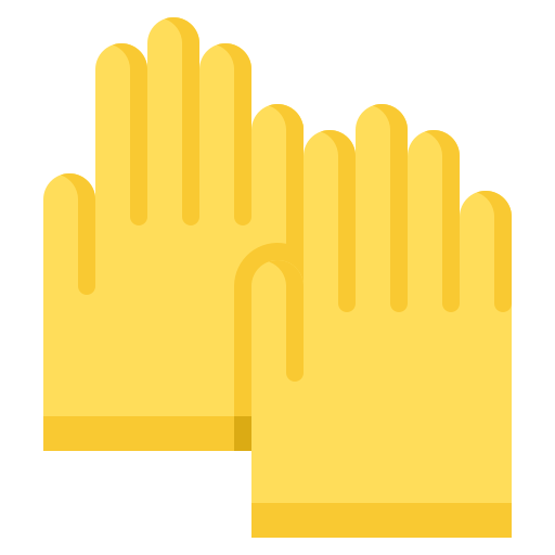 handschoenen Generic Flat icoon
