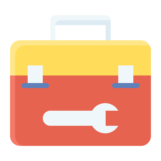Ящик для инструментов Generic Flat иконка