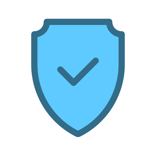 beveiligd Generic Blue icoon