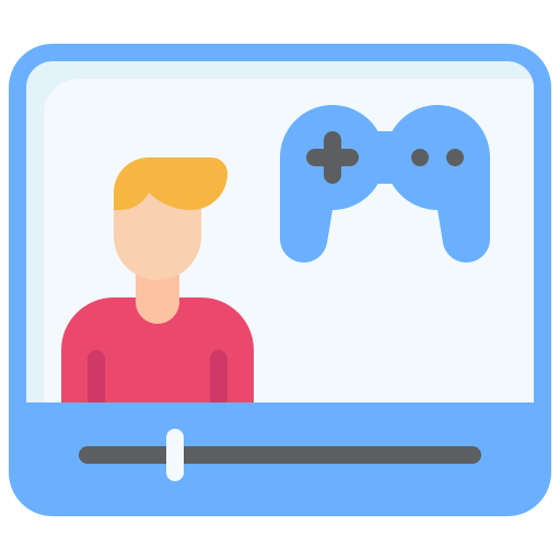 online gaming Generic Flat icoon