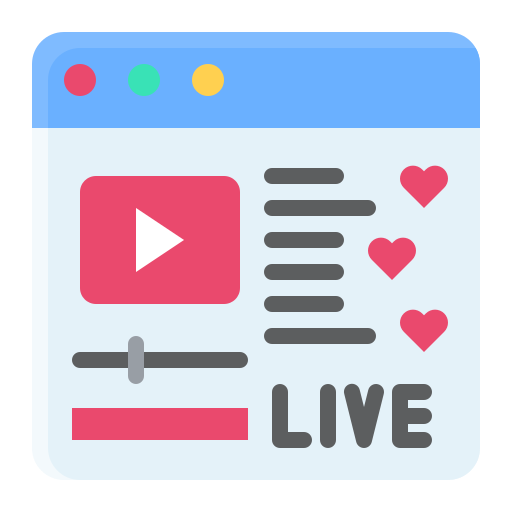 liveübertragung Generic Flat icon