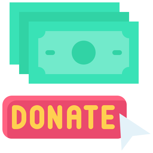 Пожертвование онлайн Generic Flat иконка
