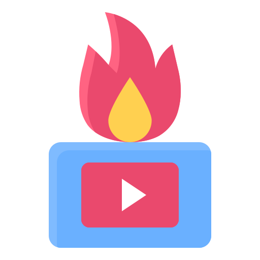 Популярное видео Generic Flat иконка