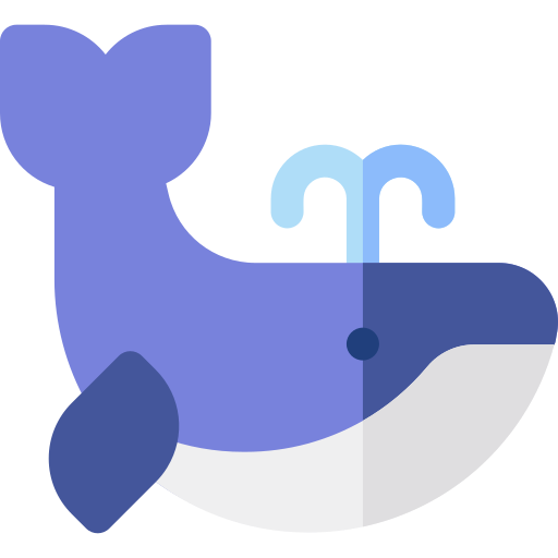 ballena Basic Rounded Flat icono