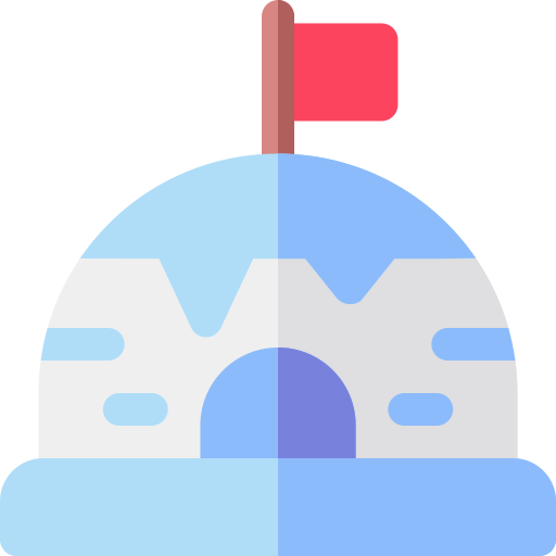 イグルー Basic Rounded Flat icon