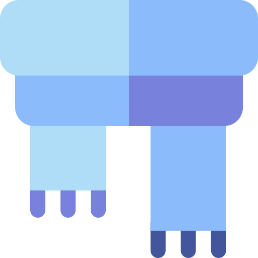 Scarf Basic Rounded Flat icon