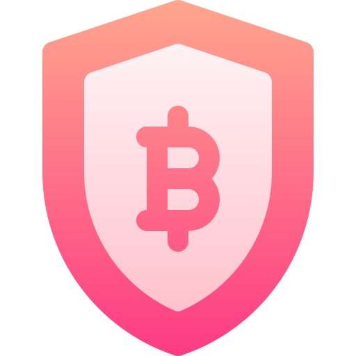 bitcoin Basic Gradient Gradient icono
