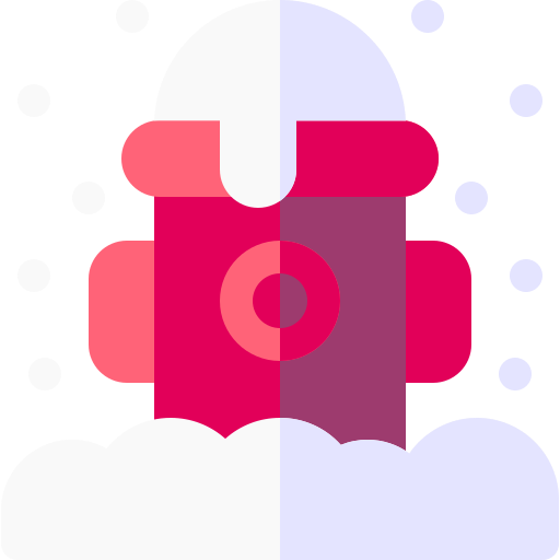brandkraan Basic Rounded Flat icoon