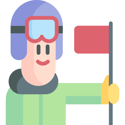 snowboarder Special Flat icon