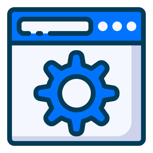 backend Generic Outline Color icono