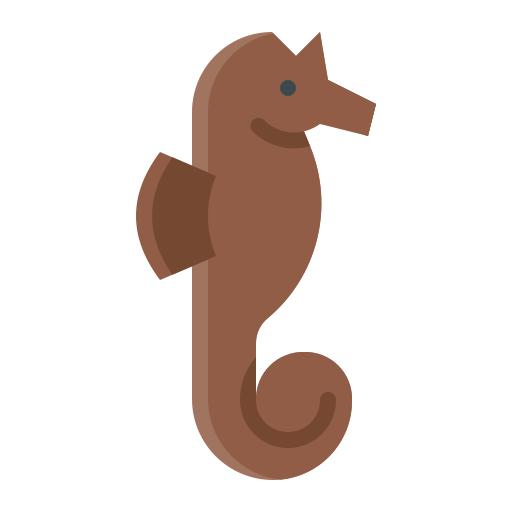 Sea horse Generic Flat icon