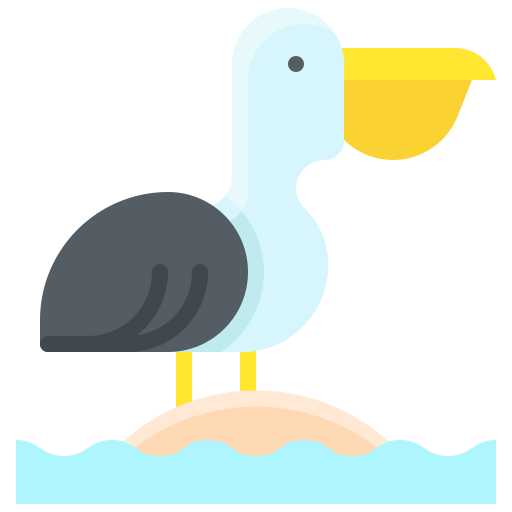 Пеликан Generic Flat иконка