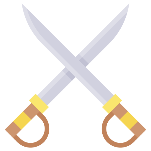 zwaarden Generic Flat icoon