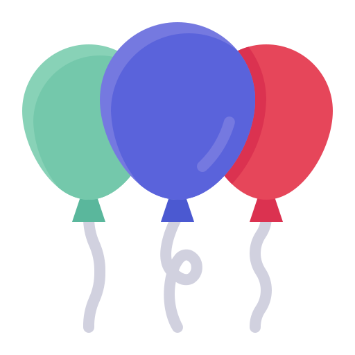 balony Generic Flat ikona