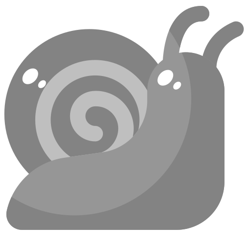 escargot Generic Grey Icône