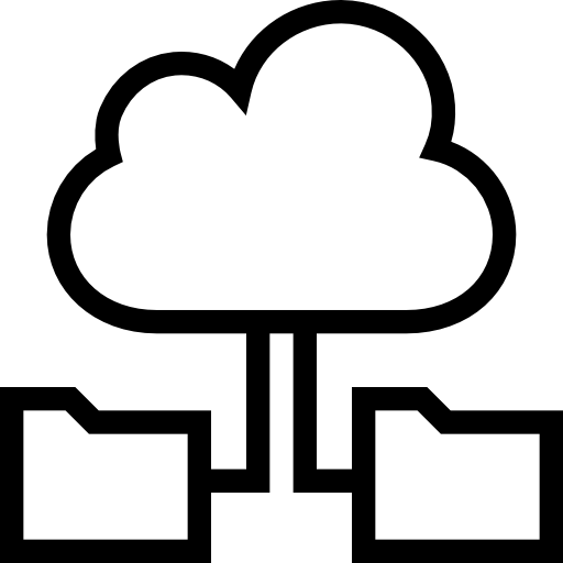 chmura obliczeniowa Dinosoft Lineal ikona