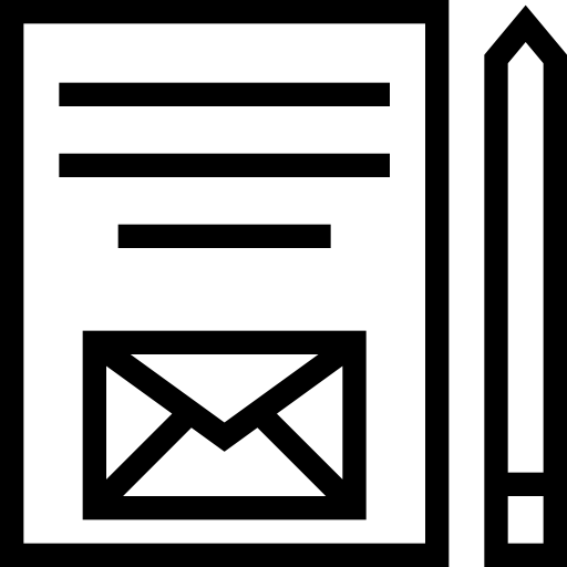 Email Dinosoft Lineal icon