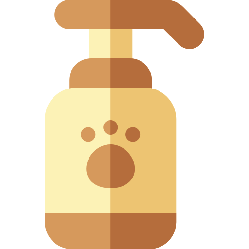 shampoo voor huisdieren Basic Rounded Flat icoon