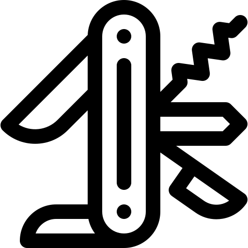 nóż kieszonkowy Basic Rounded Lineal ikona