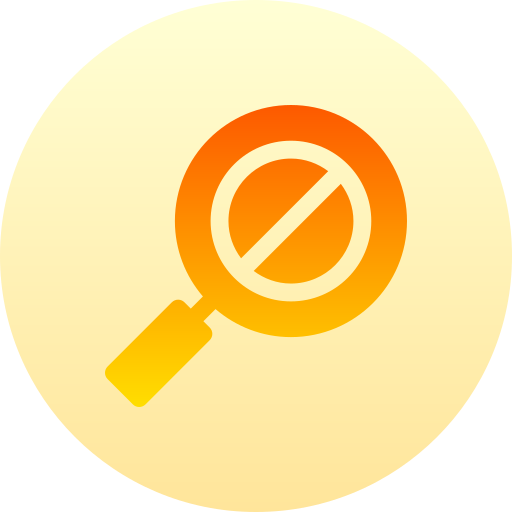 ricerca Basic Gradient Circular icona