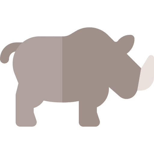 Rhino Basic Rounded Flat icon