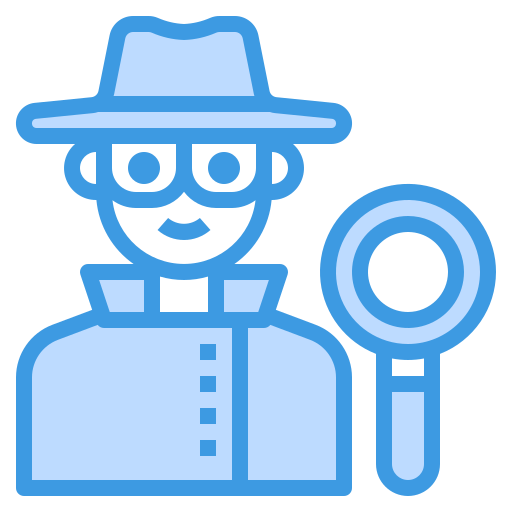 detective itim2101 Blue icoon