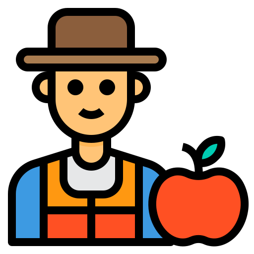 Farmer itim2101 Lineal Color icon