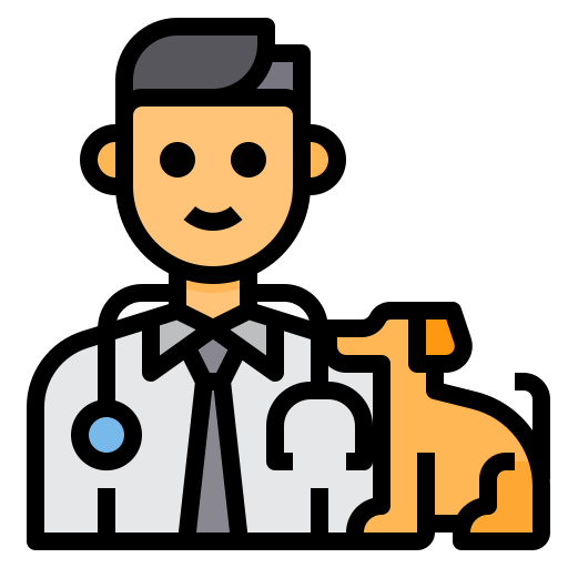 Veterinarian itim2101 Lineal Color icon
