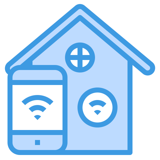 똑똑한 집 itim2101 Blue icon