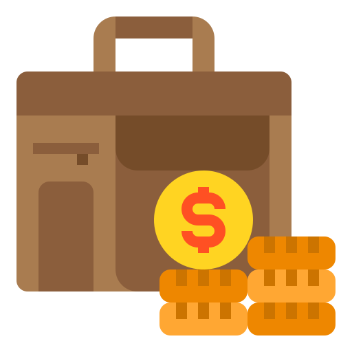 Briefcase itim2101 Flat icon