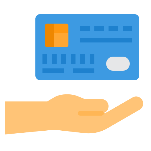 tarjeta de crédito itim2101 Flat icono