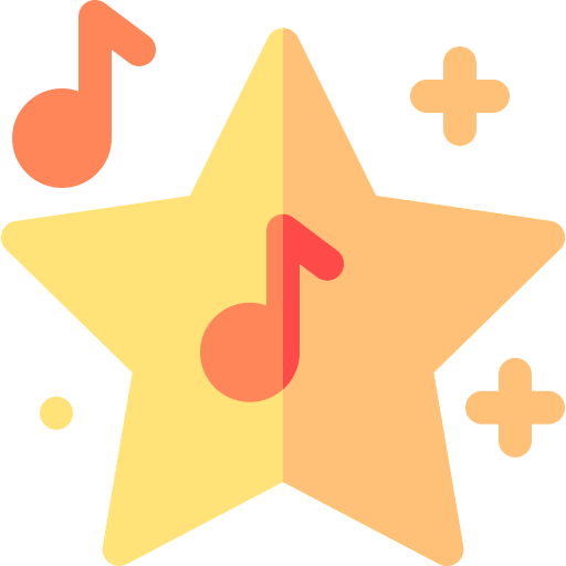 Song Basic Rounded Flat icon