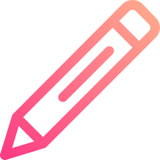 bleistift Basic Gradient Lineal color icon