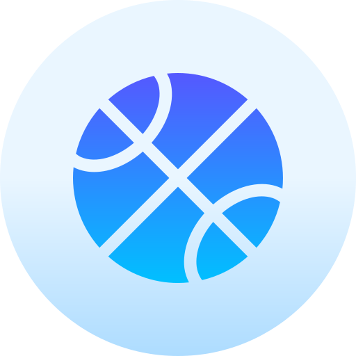 baloncesto Basic Gradient Circular icono